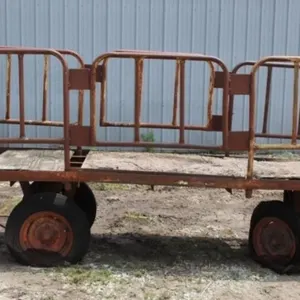 Metal Hay Feeder Wagon 12'L x 42"W