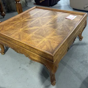 Coffee table, 34 x 34 x 18”