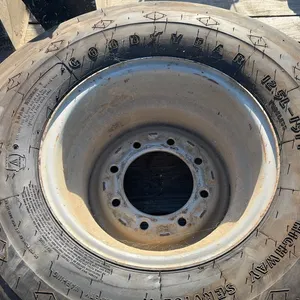 Goodyear 12.5L-15 Tire and 8 Bolt Rim