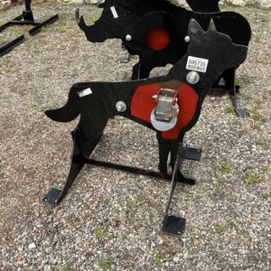3/8" AR500 STEEL COYOTE TARGET