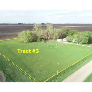 Tract 3: 5.14+/- Acre Acreage Site With Home & Buildings