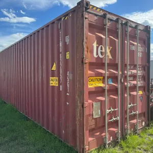 2012 40 FT HI-CUBE CONTAINER, DOORS ON ONE END, S/N TEMU6220570