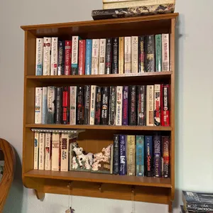 BOOK SHELVING UNITS, QTY (3)