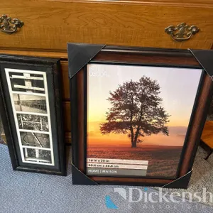 FRAMED WALL ART, QTY (4)