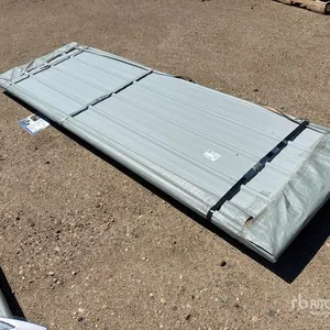 Quantity of (50) 2026 SKLP SK-XH50 10 ft x 3 ft Galvalume Steel Sheets (Unused)