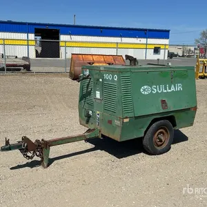 Sullair 100DPQ 100 cfm Mobile Air Compressor