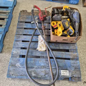 Fuel Pump & Box of Tools w/ Batteries
 UNRESERVED