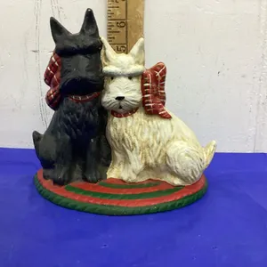 CAST SCOTTIE DOG DOOR STOP
