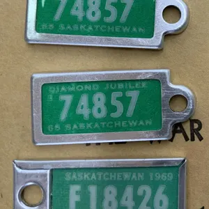 1965 and 1969 War Amp Tags