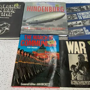Five War/Disaster Books