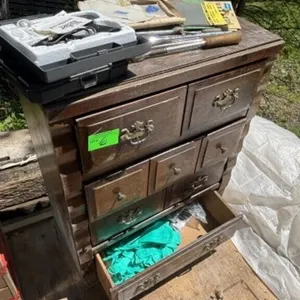 Tool Storage Dresser With Contents - Socket