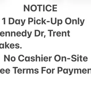 —notice—1 Day Pick Up Fri 2pm-8pm