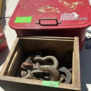 Parts Washer And Box Of Heavy Duty Hooks &