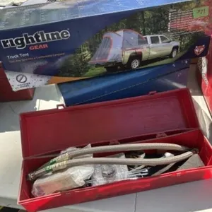 Pick-up Truck Tent, Tail Gate Assist, Garden Hose