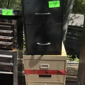 (2) 2-drawer File Cabinets With Contents -