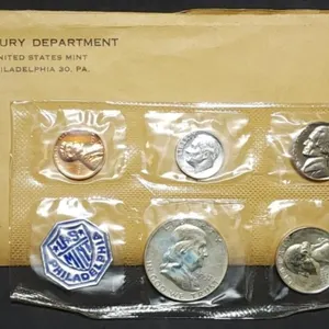 1957 US Mint Silver Proof Set in Envelope