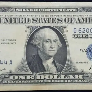1957 $1 Silver Certificate High Grade Note