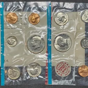 1971 US Double Mint Set in Envelope