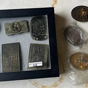 Belt Buckles & Case