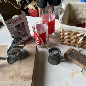 Coke Glasses-Nutcracker & more