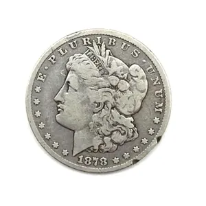1878-CC Morgan Dollar 
- rim damage