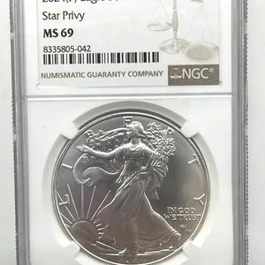 2024-P American Silver Eagle, NGC Graded MS 69