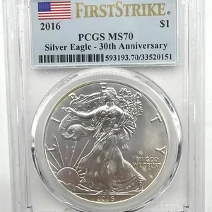 2016 American Silver Eagle, PCGS Graded MS 70,