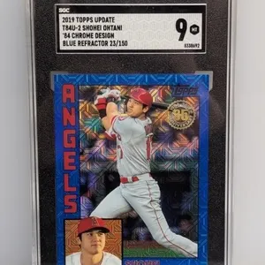 2019 Topps Update Shohei Ohtani Blue Ref/150 SGC 9
