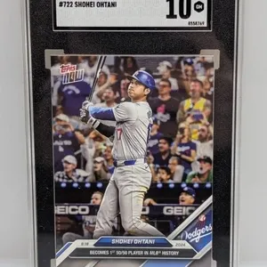 2024 Topps Now #722 50/50 Shohei Ohtani SGC 10