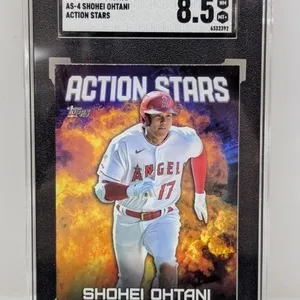 2023 Topps Update Ohtani Action Stars SGC 8.5