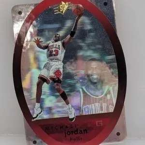 1996 UD SPx Micheal Jordan #8 Die Cut Surface