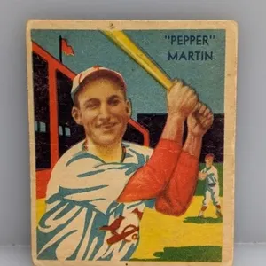 Pepper Martin 1935 Diamond Stars Gashouse Gang dmg