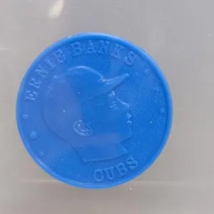 1960 Armour Ernie Banks Blue Coin