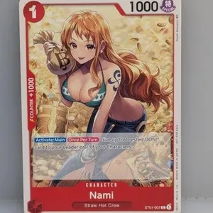 One Piece Nami ST01-007 PARTICIPANT CARD