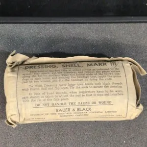 1954 Royal Canadian Army medical corps bandage