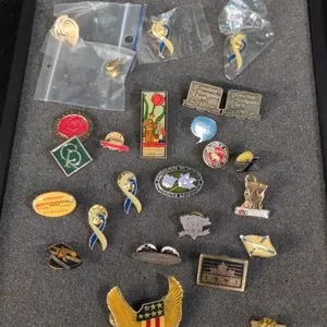25 lapel pins