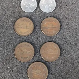 7 Chinese coins