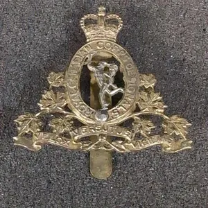 Royal Canadian Corps Engineers cap badge