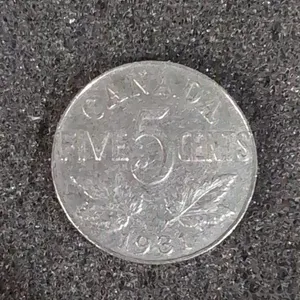 1931 Canada nickel