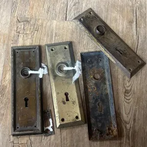 Bag of Vintage Doorknob Plates