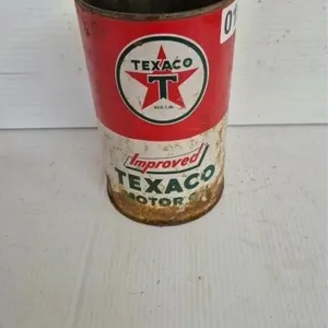Vintage oil can