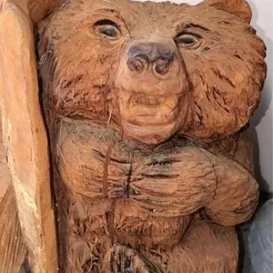 Bear bench