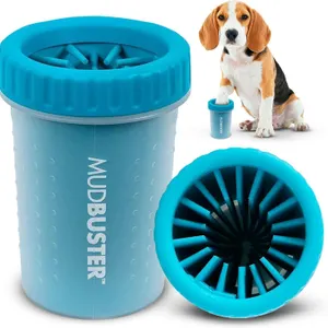 USED Dexas MudBuster Portable Dog Paw Cleaner