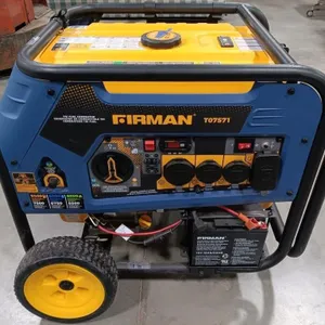 Firman T07571 mobile gas generator.  Power output