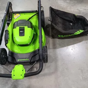 Greenworks 48 volt 21 in. Cut  brushless,cordless