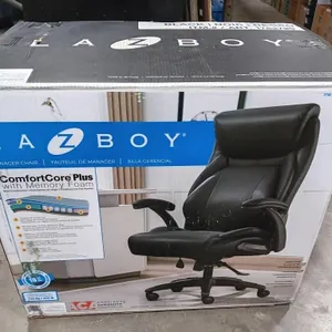 La-Z-Boy manager chair features ComfortCore Plus