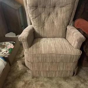 A rocking recliner