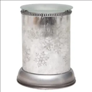 NIB Silver Frost Shade Scentsy Warmer