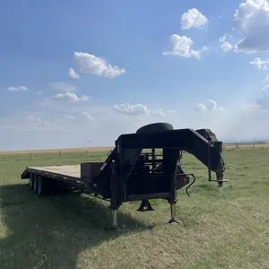 2002 P.J. 40' Flatdeck Tri Axle Duals Trailer