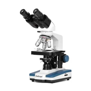 AmScope 40X-2500X Binocular Compound Microscope
